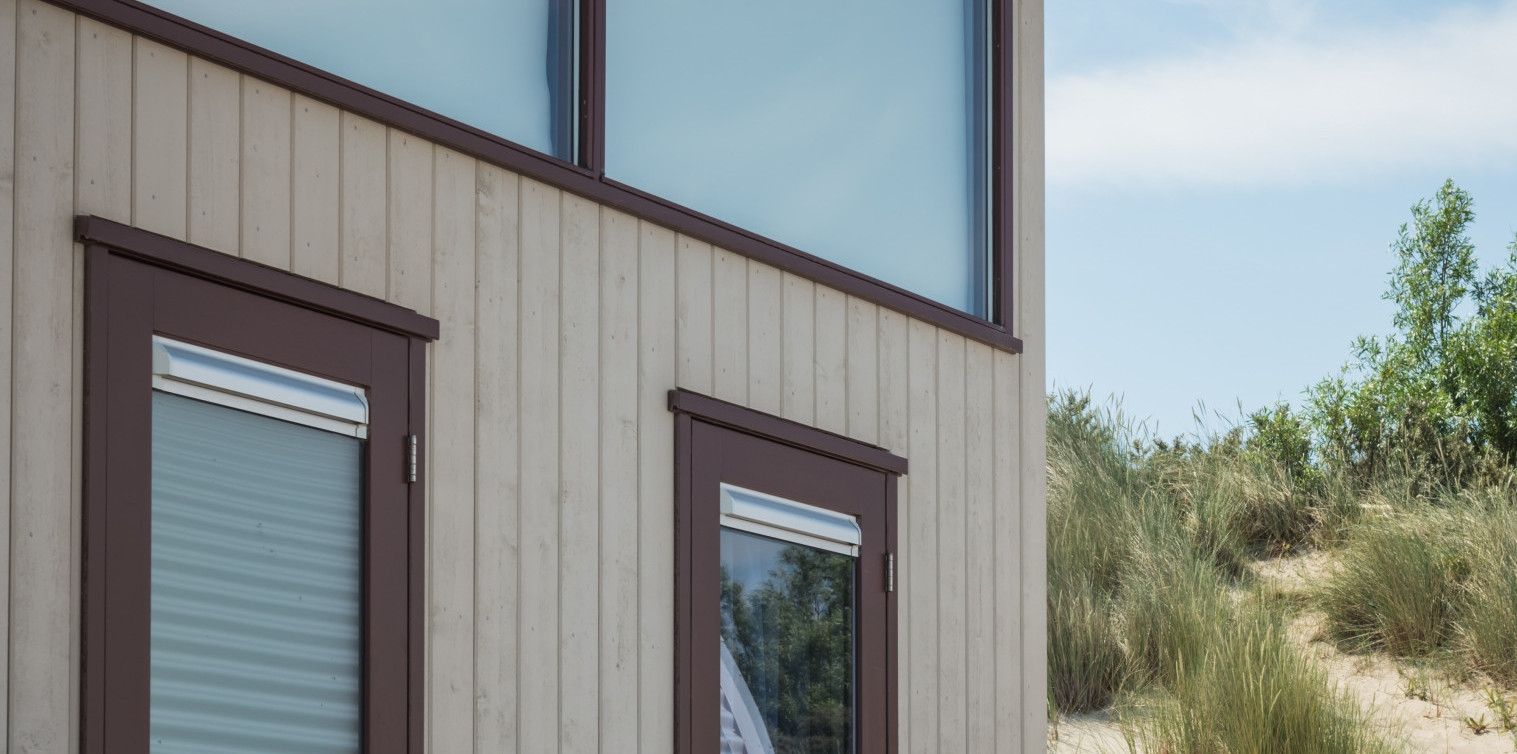 Beach Huts Cape Cod Siding